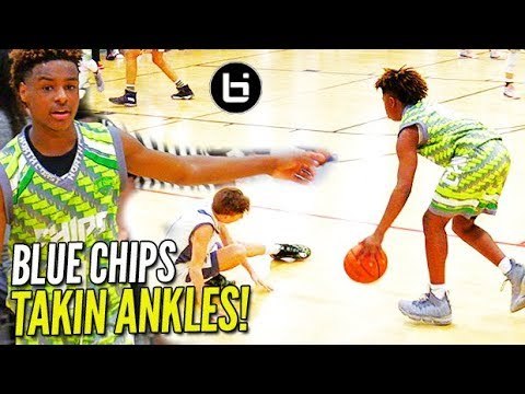 LeBron James Jr. & Blue Chips TAKEN TO OVERTIME!!! Bronny James vs Colin Porter!