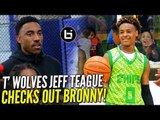 LeBron James Jr. Gives T’WOLVES Jeff Teague A GLIMPSE OF THE FUTURE! Blue Chips vs Amigos!