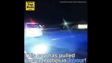 This man was stopped from rushing his wife in labour to hospital!