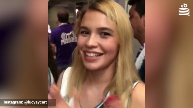 Asi vivió Lucia Aycart, la mujer de Fabien Causeur, la Final Four de Belgrado