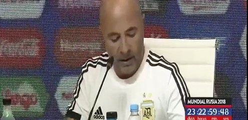 Rusia 2018 Jorge Sampaoli anunció la lista de los 23 jugadores que van al Mundial