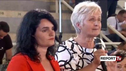 Report TV - Nëna që u përplas me bodigardët e Metës, sot iu ankua Ramës