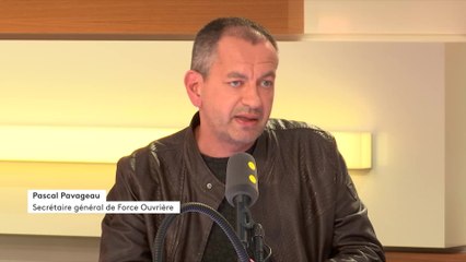 Pascal Pavageau (Force Ouvrière) dénonce "une casse sociale généralisée"