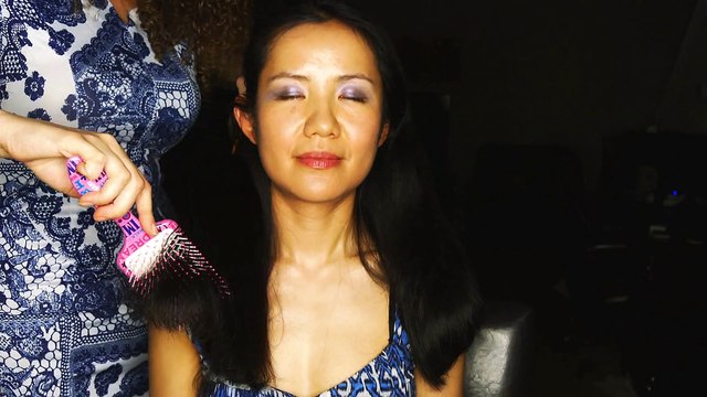 ASMR Hair Brushing & Ear to Ear Whisper ♥ Hair Play for Relaxation & Tingles! Binaural Sounds