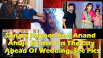 Sonam Kapoor And Anand Ahuja Spotted In The City Ahead Of Wedding, See Pics