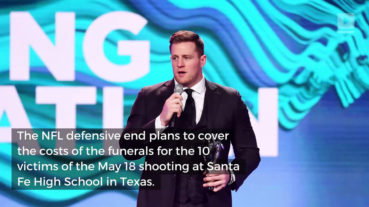 Houston Texans' J.J. Watt to Help Pay for Santa Fe Funerals