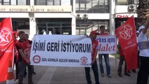 İzmir İşten Çıkartılan İki Çalışandan 'herkes İçin Adalet' Yürüyüşü
