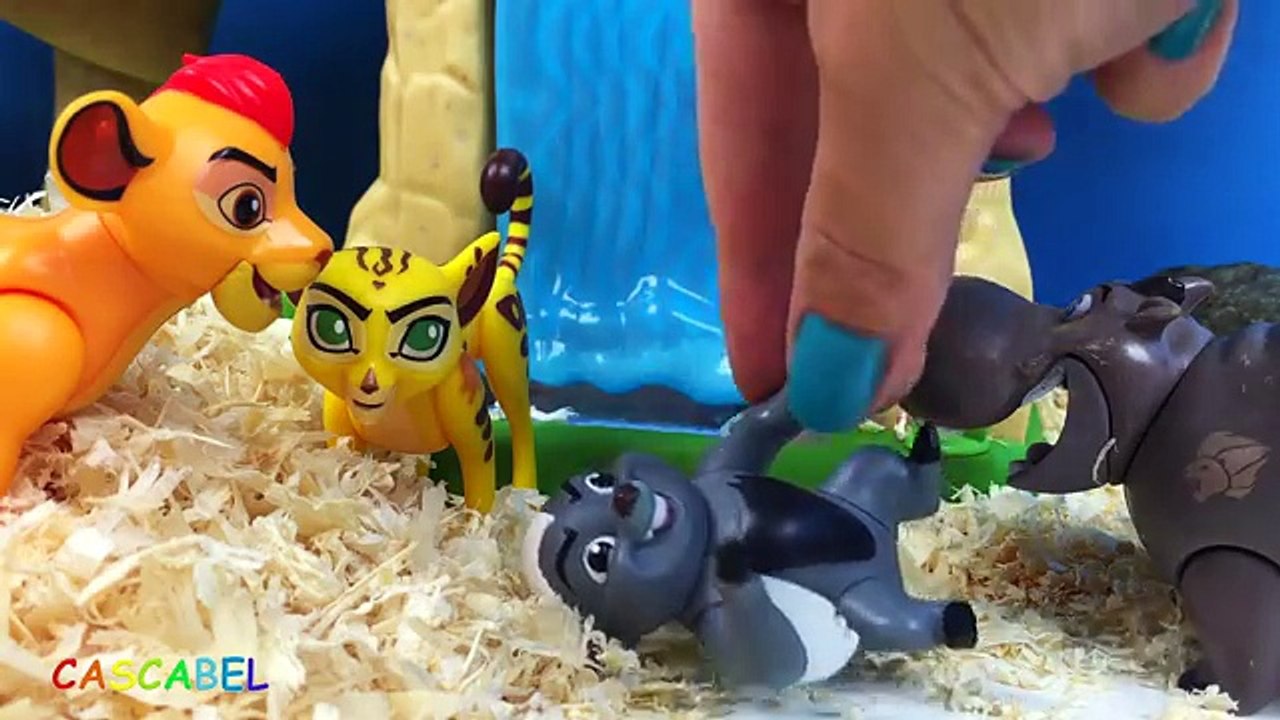 LA GUARDIA DEL LEON URGE A BUNGA A DOCTOR RAFIKI LION GUARD KION FULI BESHTE PLAY DOH DEFEND
