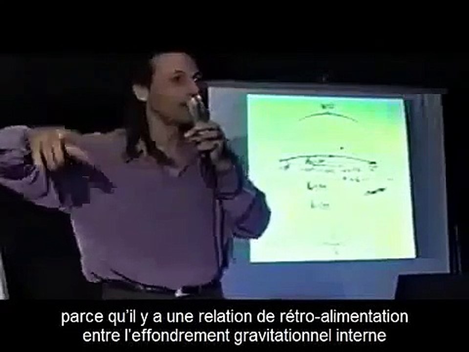 Nassim Haramein - Conférence 'Théorie des champs unifiés' (stfr) - 4/4 - 2003 part 2/7