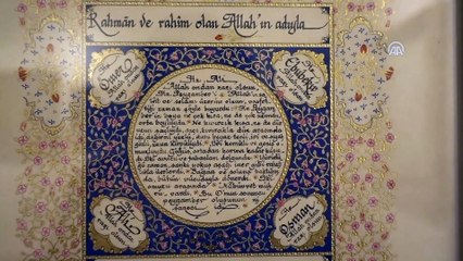 'Esmaü'n Nebi' hat sergisi açıldı - İSTANBUL