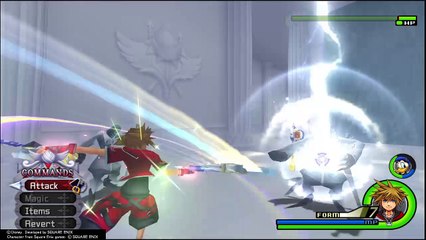 KINGDOM HEARTS - HD 1.5 2.5 ReMIX Drive battle 1