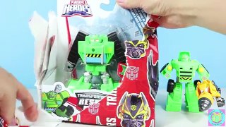 Transformers Rescue Bots Boulder the Bulldozer & Chase Rescue Captain Hook Scooby-Doo Jake