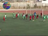 magnifique but de  BABA SOW attaquant de  Mbour Petite Côte vs As Douanes