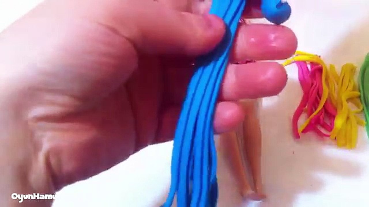 Play Doh Barbie Oyun Hamuru Rainbow Kıyafet Tasarımı