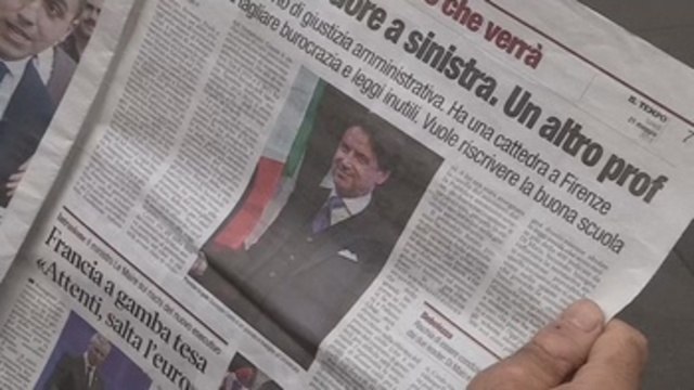 El M5S y la Liga Norte respaldan a Conte como primer ministro de Italia