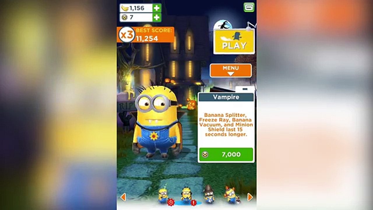 Despicable Me: Minion Rush - HALLOWEEN EDITION!! Part 2 (iPhone Gameplay)