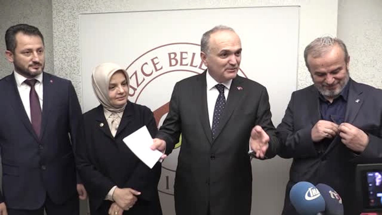 Bakan Özlü: "Ak Parti Siyaseti, Koltuk Siyaseti Değil Dava Siyasetidir" - Düzce