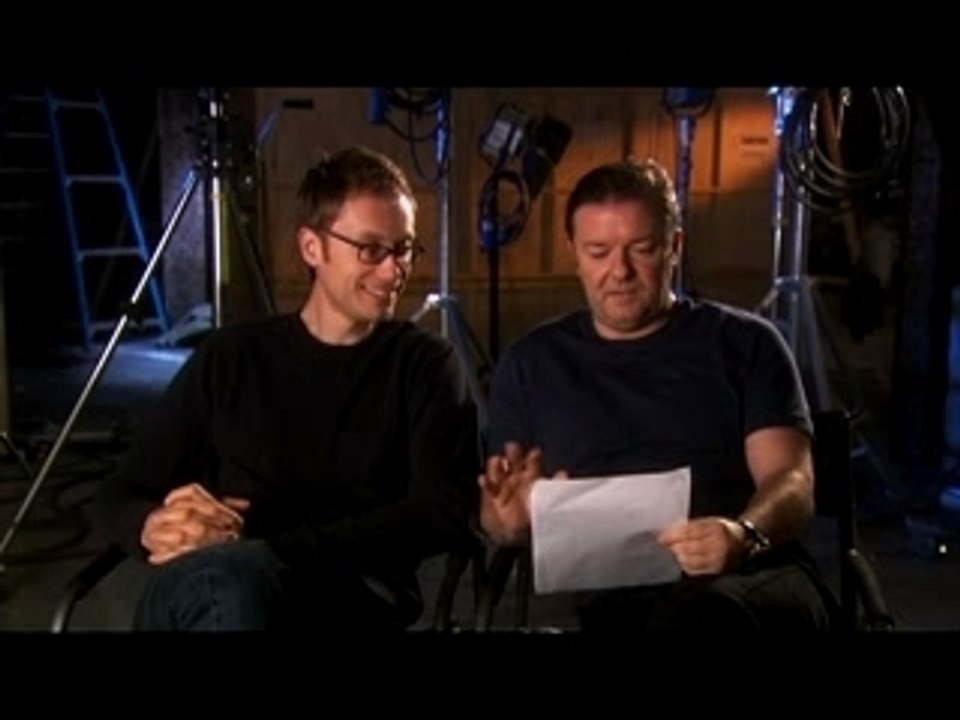 Extras--Interview  Stephen Merchant and Ricky Gervais part 3