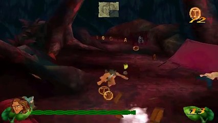 Tarzan: Action Game - 100% Walkthrough - Level 12: Tarzan to the Rescue