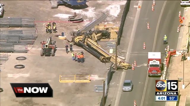 Worker missing after crane collapse near Phoenix Sky Harbor Airport