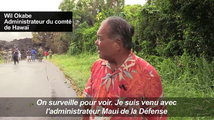 Coulée de lave et explosions bloquent une autoroute à Hawaï