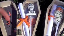 DIY Halloween Party Invitations - Trick Or Treat Coffins   Creative Ideas!!!