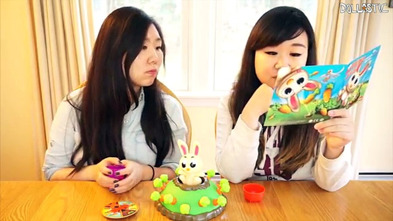 Jumping Jack Rabbit Roulette Challenge! - Silly Funny Board Game