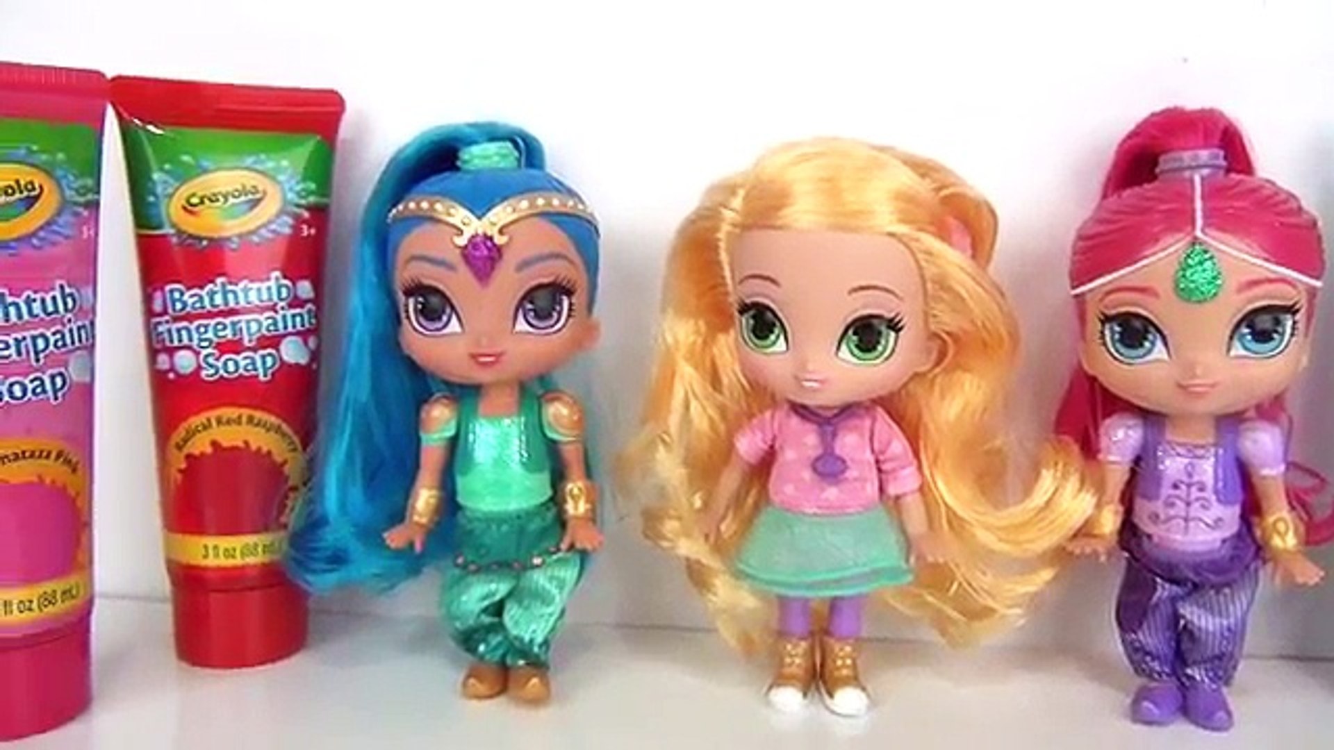 shimmer and shine slime bath