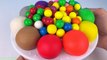 Learn Colors with Play Doh Balls Ice Cream Candy Gumballs Cake Surprise Toys Fun & Creative for Kids