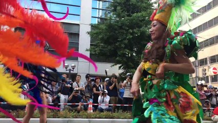 ナカタコウベカルチャーサンバチーム☆ 第４７回神戸まつり２０１７・サンバストリート（京町筋） KOBE SAMBA CARNIVAL (サンバカーニバル) (2)