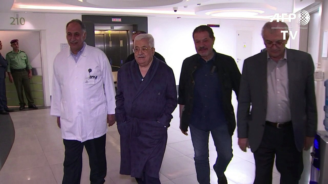 Abbas está com pneumonia