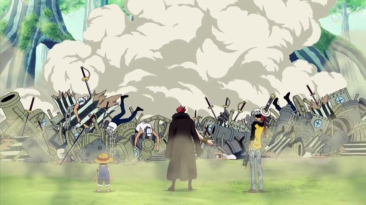 Luffy becomes Kid Luffy in front of Law & Kid #234 | ENG SUB HD