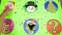 Santa Claus Spin the Wheel Game - Trolls, Paw Patrol Christmas Toy Surprises | Ellie Sparkles