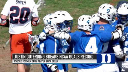 Duke Lacrosse Star Brad Smith Analyzes Team's Hot Streak