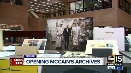 ASU keeper of archives of John McCain's legacy