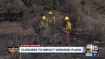 Arizona forest closures to impact weekend plans