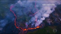 Homem fica gravemente ferido em erupção de vulcão no Havaí