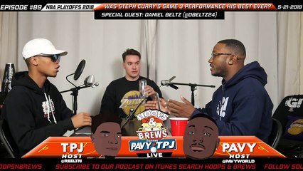 Was Game 3 Steph Curry's Best Playoff Game Ever ? | Hoops N Brews