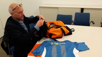 Philippe Pleckspaen a couru toutes les éditions des 20 Km de Bruxelles