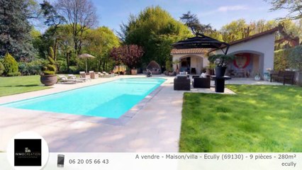 A vendre - Maison/villa - Ecully (69130) - 9 pièces - 280m²