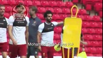 بالفيديو : محمد صلاح يرفض الشرب في التدريبات في نهار رمضان ويتمسك بالصيام رغم التدريبات الشاقة اليوم