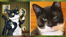 Funny Pet Pic Compilation: Making Portraits Of People’s Pets Inspired By Their Personalities