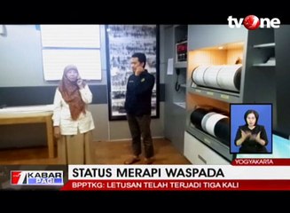 Gunung Merapi Status Waspada