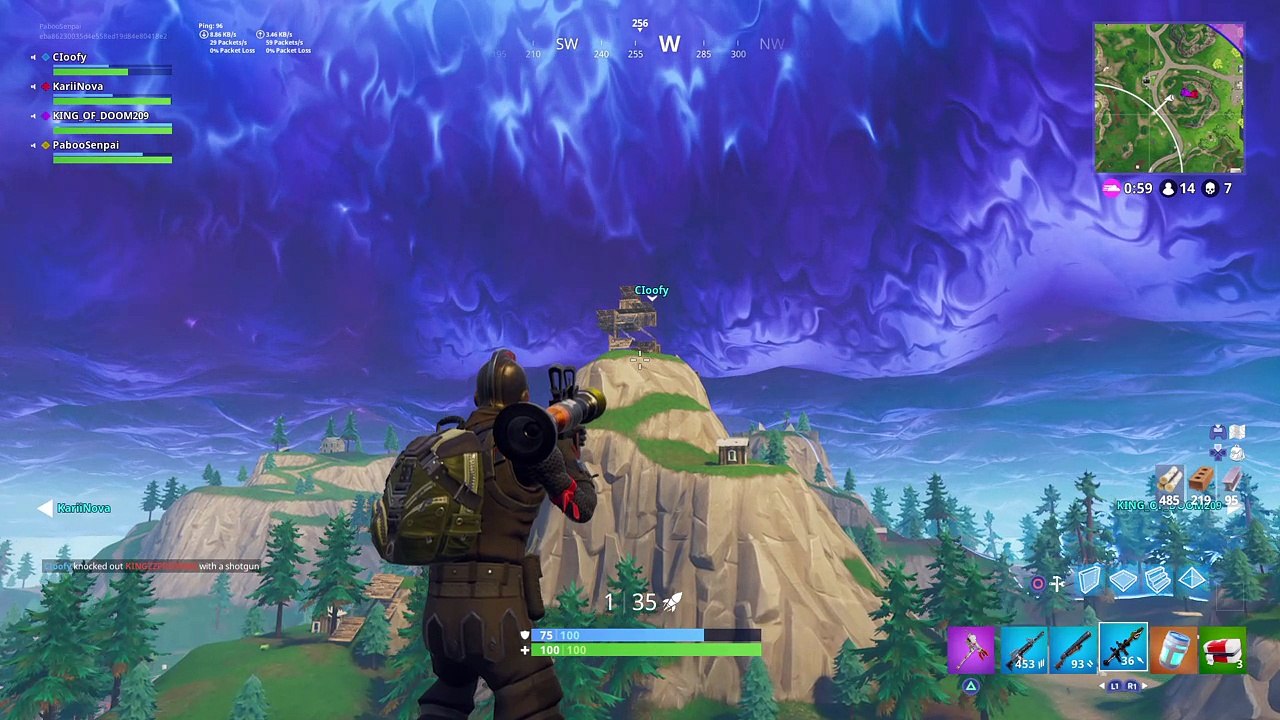 Doom trash at rocket riding