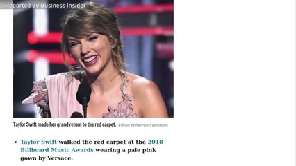 Taylor Swift's Versace Dress Took 800 Hours to Make