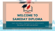 Secondary School Diplomas