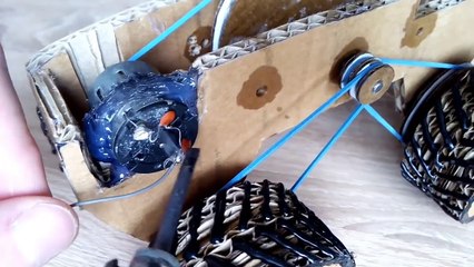 How to make RC car at home  with cardboard