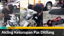 #1MENIT | Akting Kesurupan Pas Ditilang