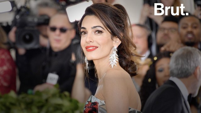 Portrait de l'avocate Amal Clooney