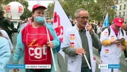 Troisième journée de grève des fonctionnaires